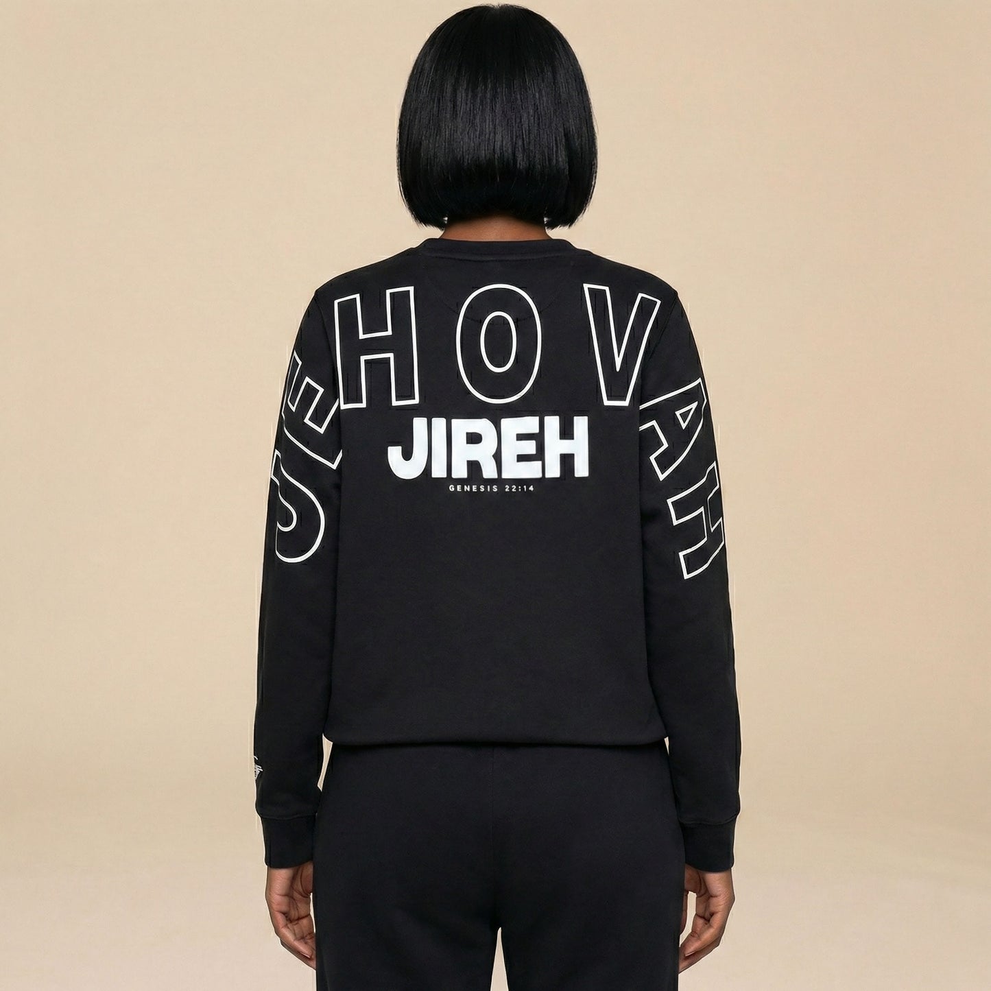 Timeless Collection™ Set — Black (Sweatshirt + Joggers)