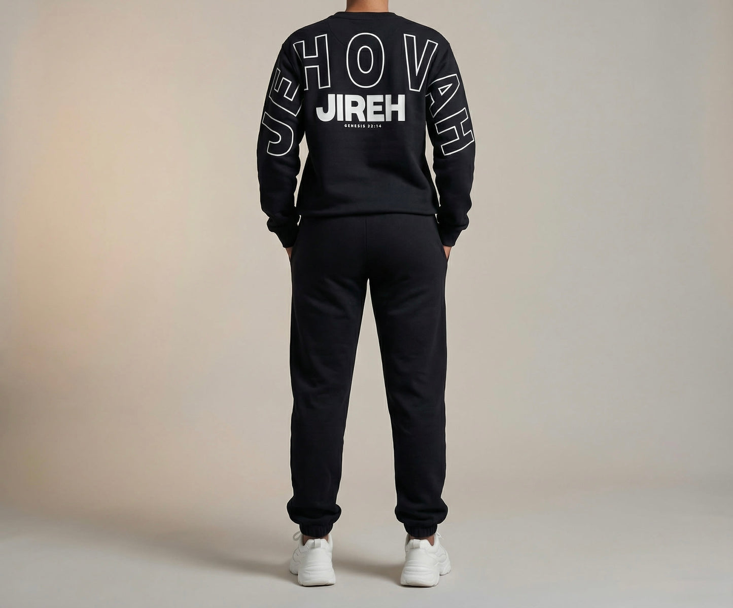 Timeless Collection™ Set — Black (Sweatshirt + Joggers)