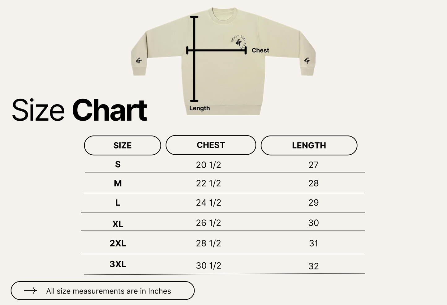 (PRE-ORDER) Lively White Crewneck