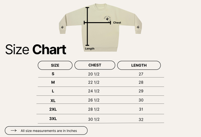 (PRE-ORDER) Lively White Crewneck