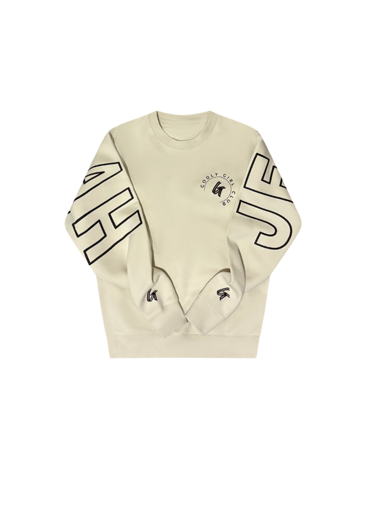 Lively White Sweatshirt