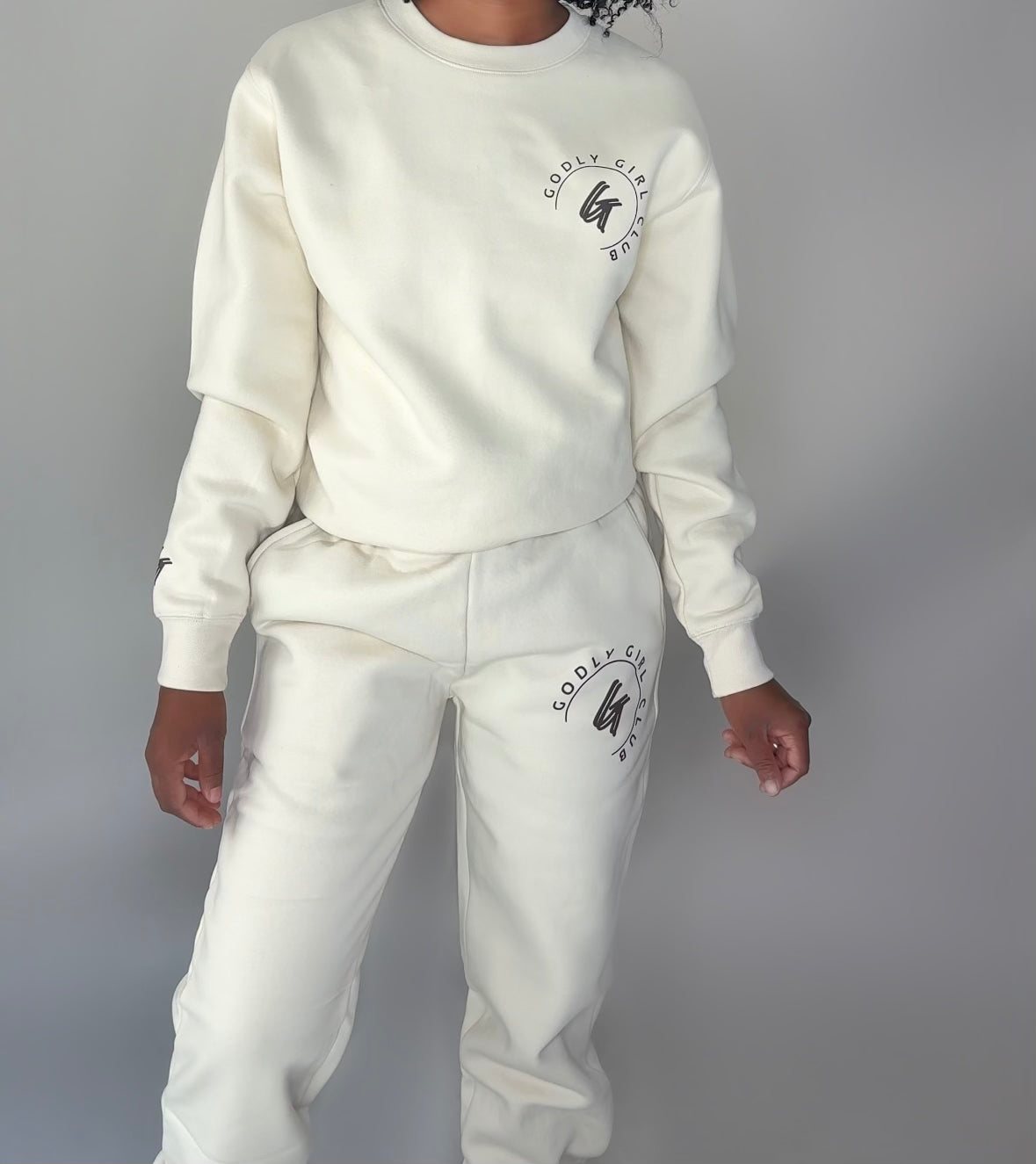 (PRE-ORDER) Lively White Joggers
