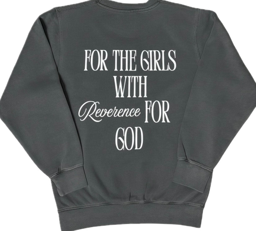 Ash Black Reverence Sweatshirt