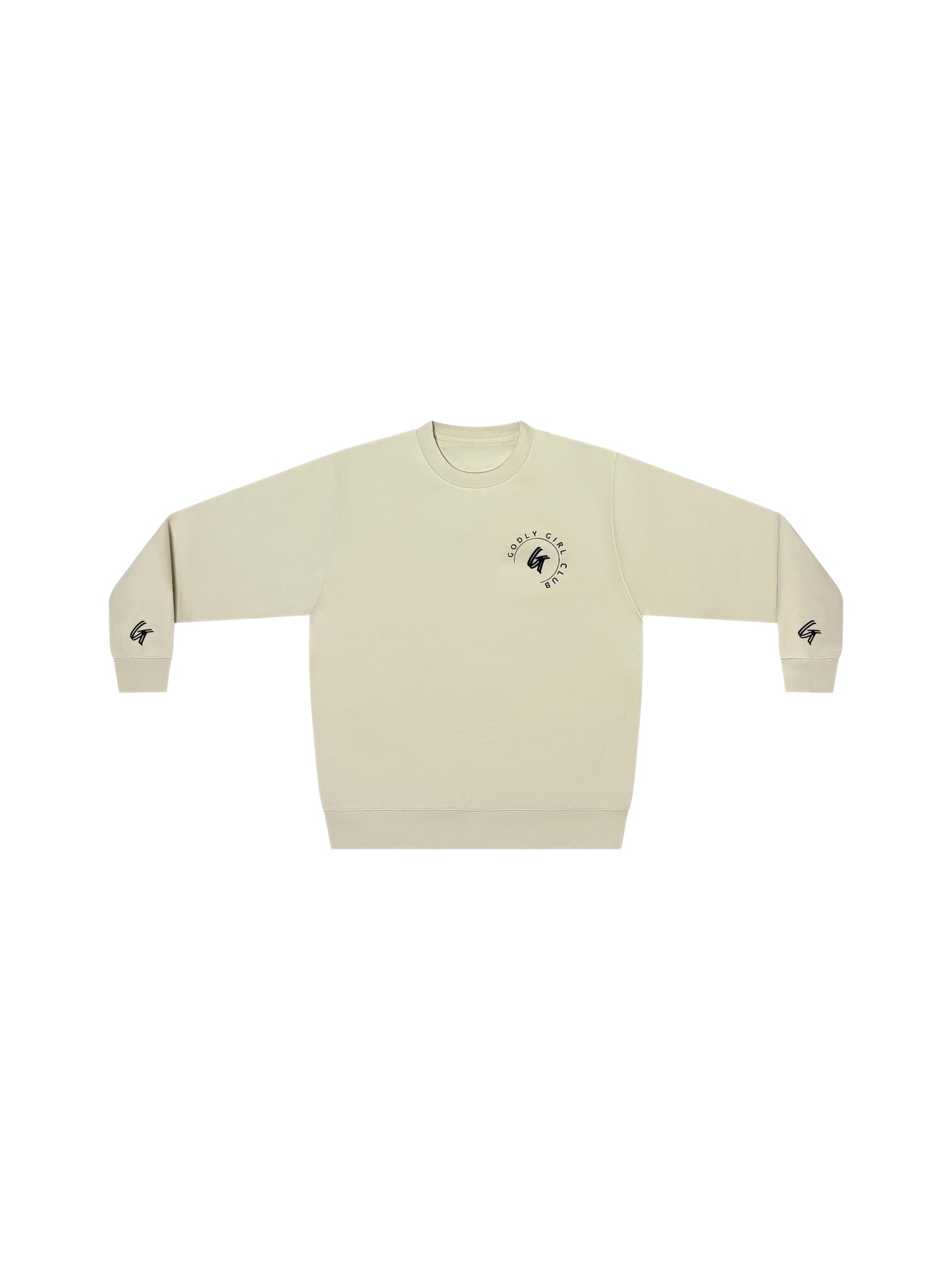 (PRE-ORDER) Lively White Crewneck