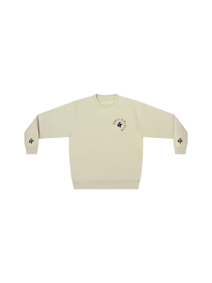 (PRE-ORDER) Lively White Crewneck